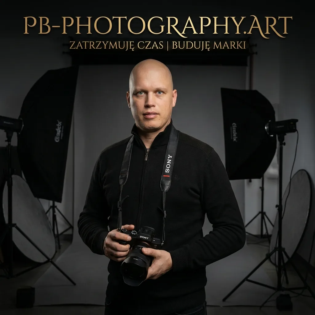 Fotograf Szczecin — portret autora w pracowni | Piotr Babczyński