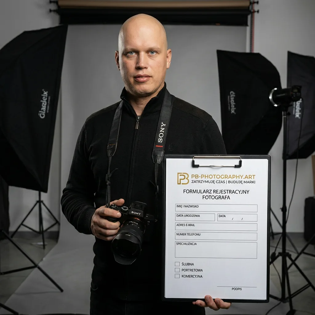 Fotograf Szczecin — portret kontaktowy autora | Piotr Babczyński